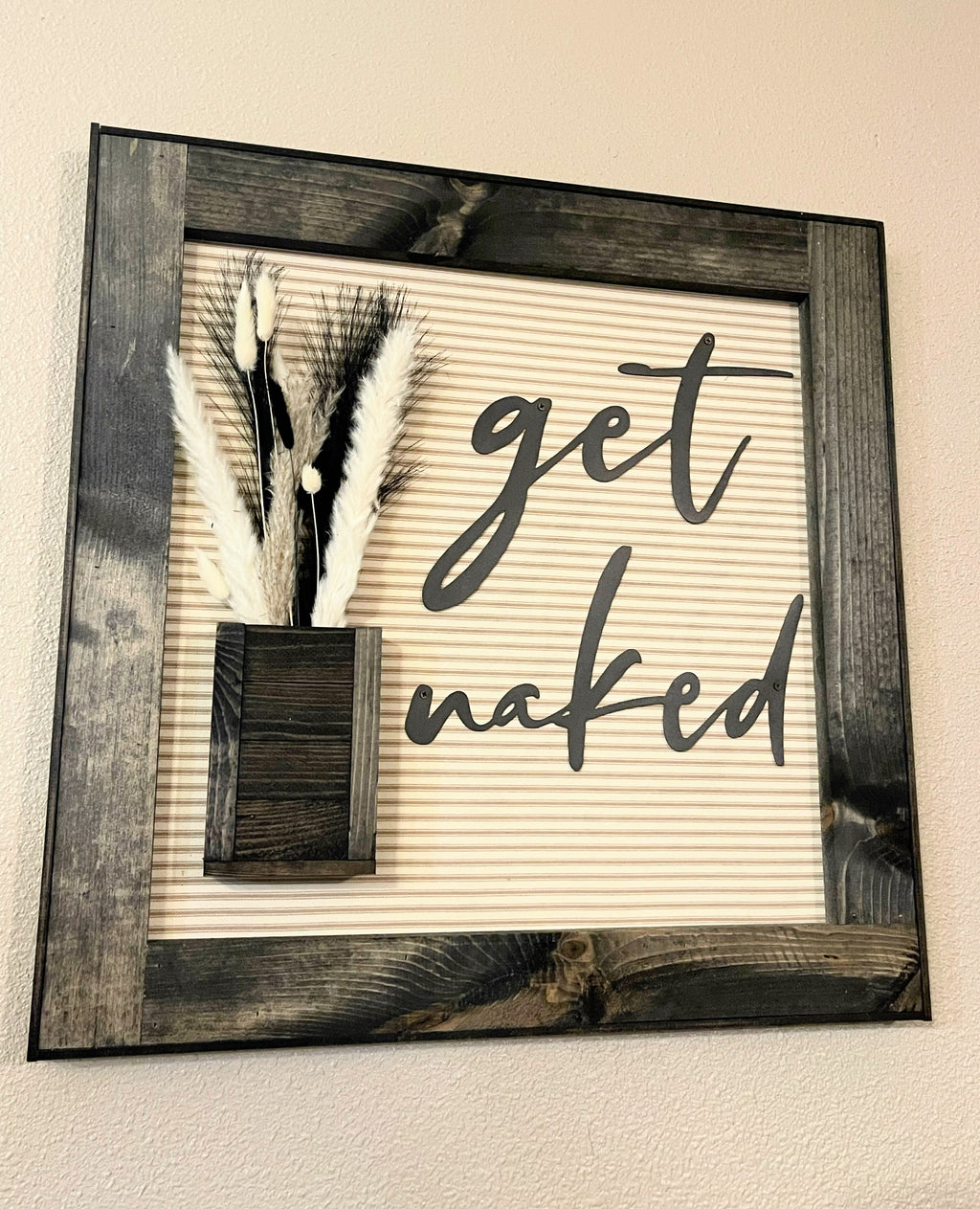 Bathroom Decor “Get Naked”